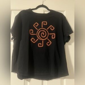 Sonoma Goods For Life Relaxed Graphic Tee, Sun Design, Size XXL